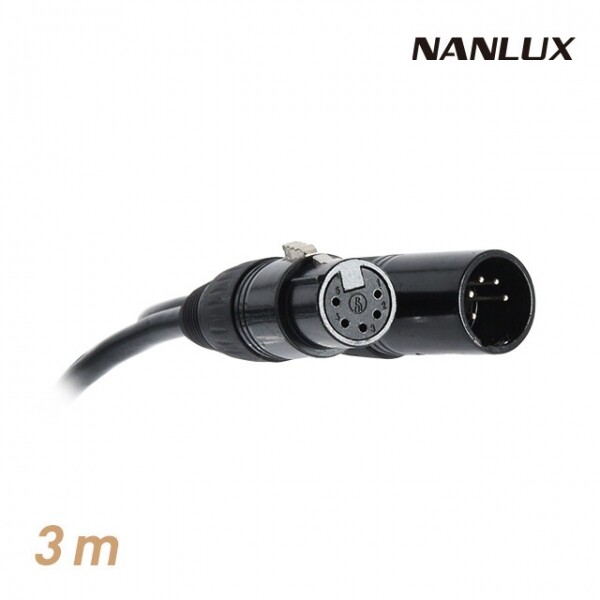 아트카메라,[NANLUX] 난룩스 DMX 케이블 - 3m (다이노 Dyno, TK 시리즈 호환)
