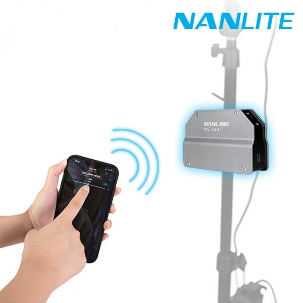 아트카메라,[NANLITE] 난라이트 난링크 NANLINK BOX 어플 연동 무선 트랜스미터 박스 WS-TB-1
